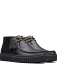 Clarks - Torhill Hi Uomo Stivaletto Pelle Nero