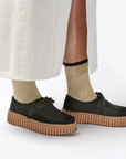 Clarks - Torhill Bee Chunky Camoscio Nero