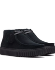 Clarks - Torhill Hi Uomo Stivaletto Camoscio Nero