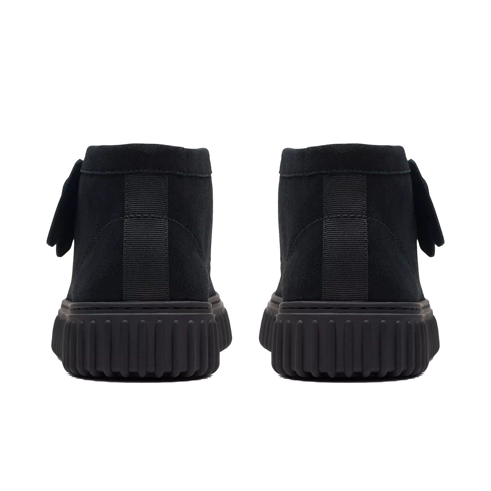 Clarks - Torhill Hi Uomo Stivaletto Camoscio Nero