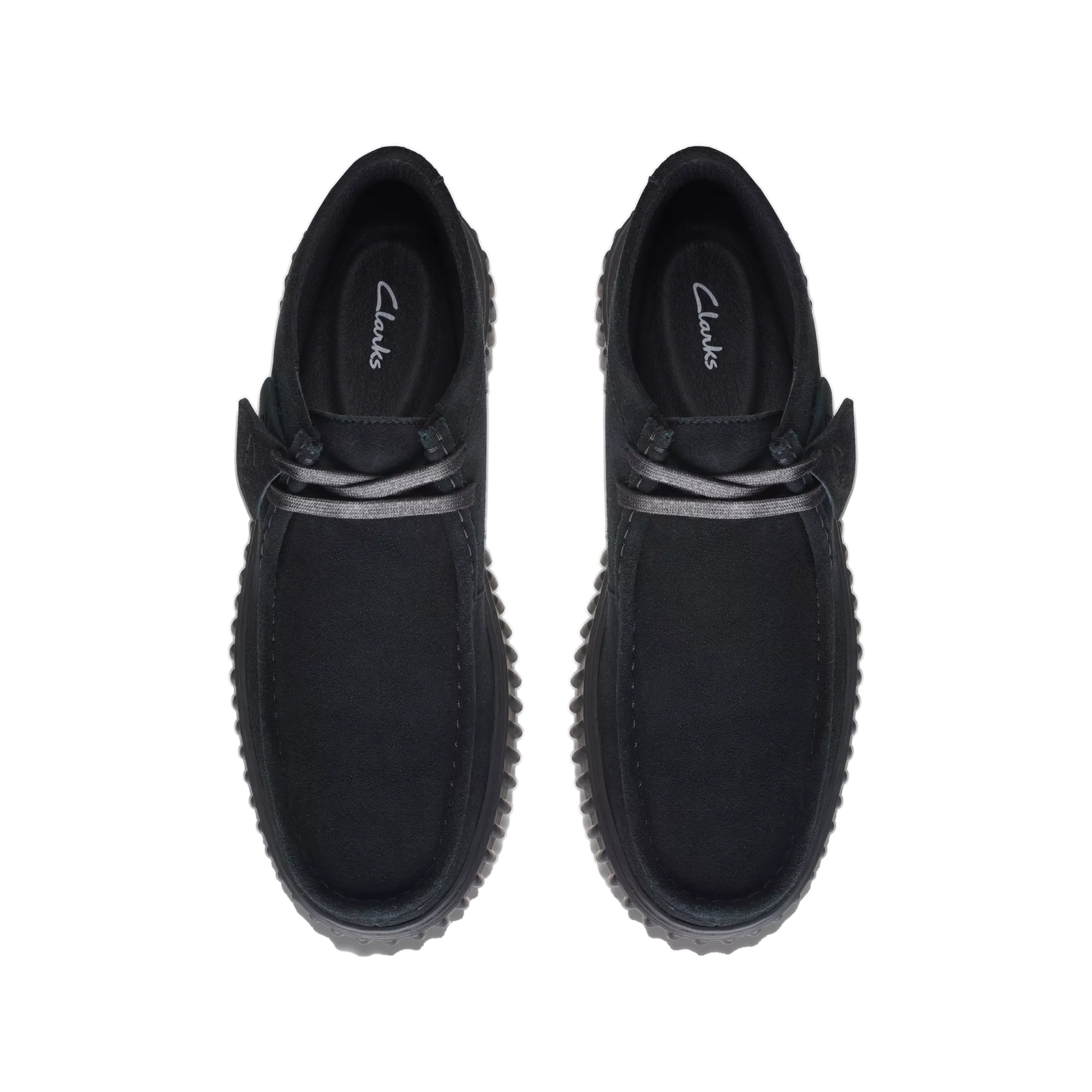 Clarks - Torhill Hi Uomo Stivaletto Camoscio Nero