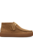 Clarks - Torhill Hi Uomo Stivaletto Camoscio sabbia