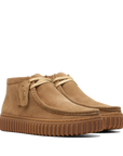 Clarks - Torhill Hi Uomo Stivaletto Camoscio sabbia