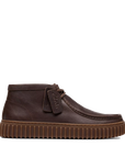 Clarks - Torhill Hi Uomo Stivaletto Pelle Marrone