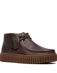 Clarks - Torhill Hi Uomo Stivaletto Pelle Marrone