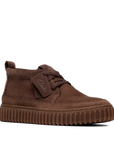 Clarks - Torhill Lace Hi Stivaletti Uomo Marrone Nabuk