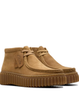Clarks - Torhill Moss Stivaletto Donna Nabuk Beige