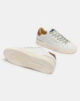 Crime London - Blade Caramel Brûlée Sneakers Uomo Bianco