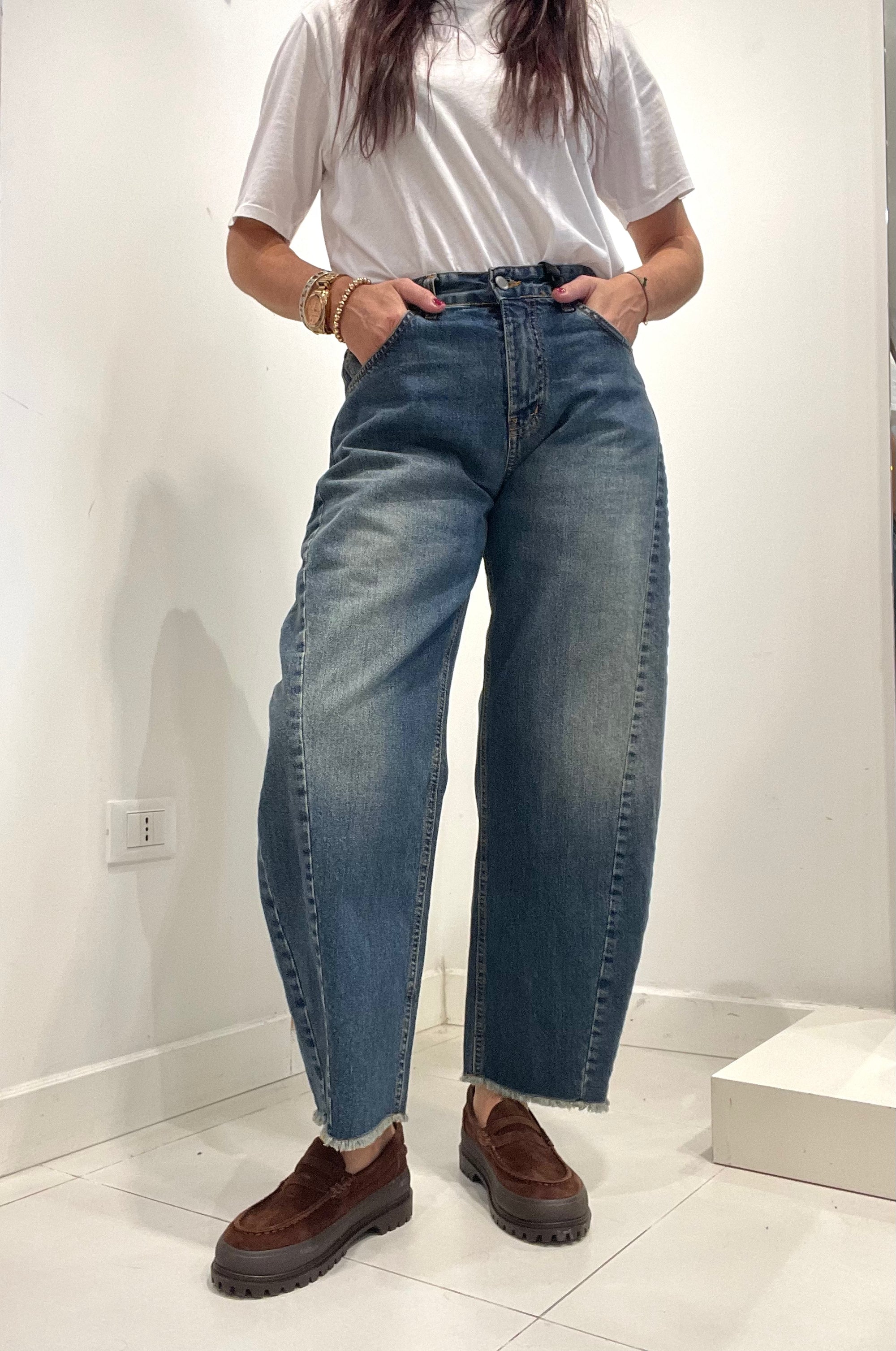 LE STREGHE - jeans Barrel