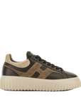 Hogan - H-Stripes H645 Uomo Pelle Marrone
