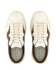 Hogan - H-Stripes H645 Uomo Pelle Panna/Marrone