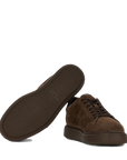 Hogan - H-Stripes Sneakers Camoscio Marrone