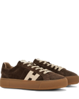 Hogan - Crosswind Sneakers Camoscio Marrone