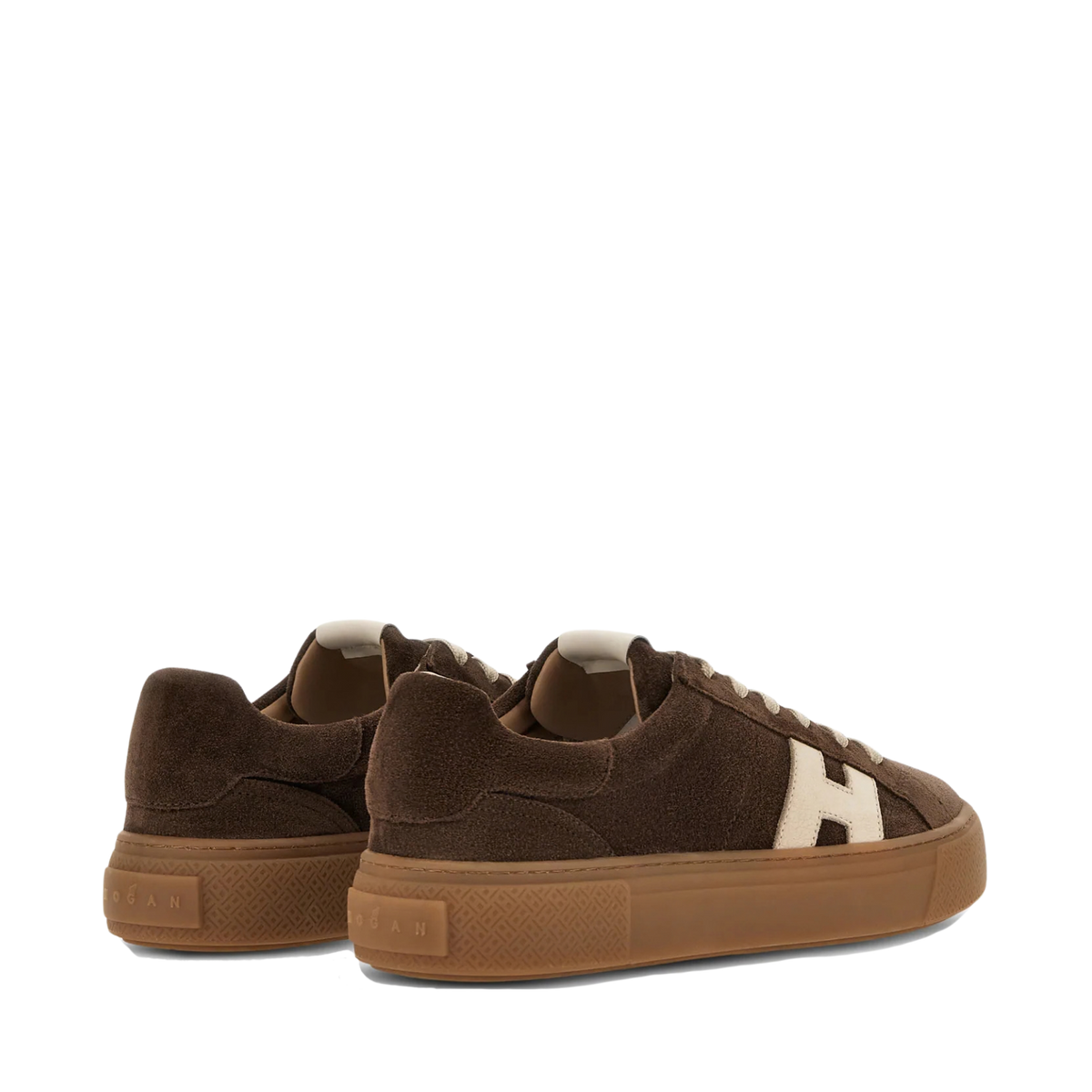 Hogan - Crosswind Sneakers Camoscio Marrone