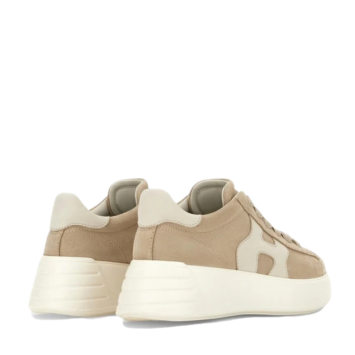 Hogan - Rebel H562 Sneakers Donna Camoscio Beige