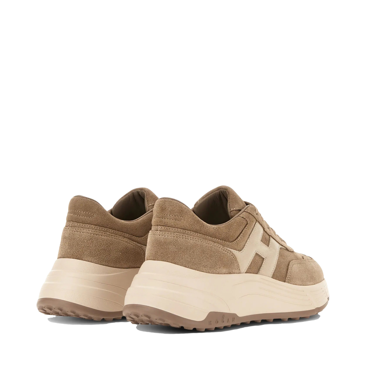 Hogan - Hi-Fi H669 Sneakers Donna in Camoscio Beige