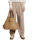 Hogan - Borsa Script Media Beige