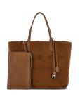 Hogan - Borsa Shopping Script Media Marrone