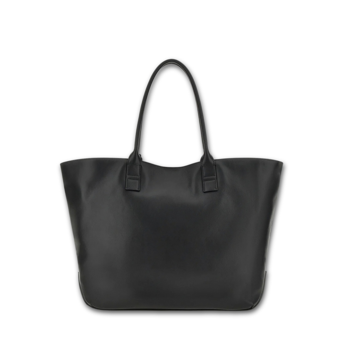 Borsa shopper Hogan donna in pelle nera vista posteriore