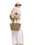 Hogan - Shopping Address Borsa Pelle Beige Cammello