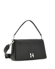 Hogan - Borsa Flap H-Turn Nero Pelle con Tracolla