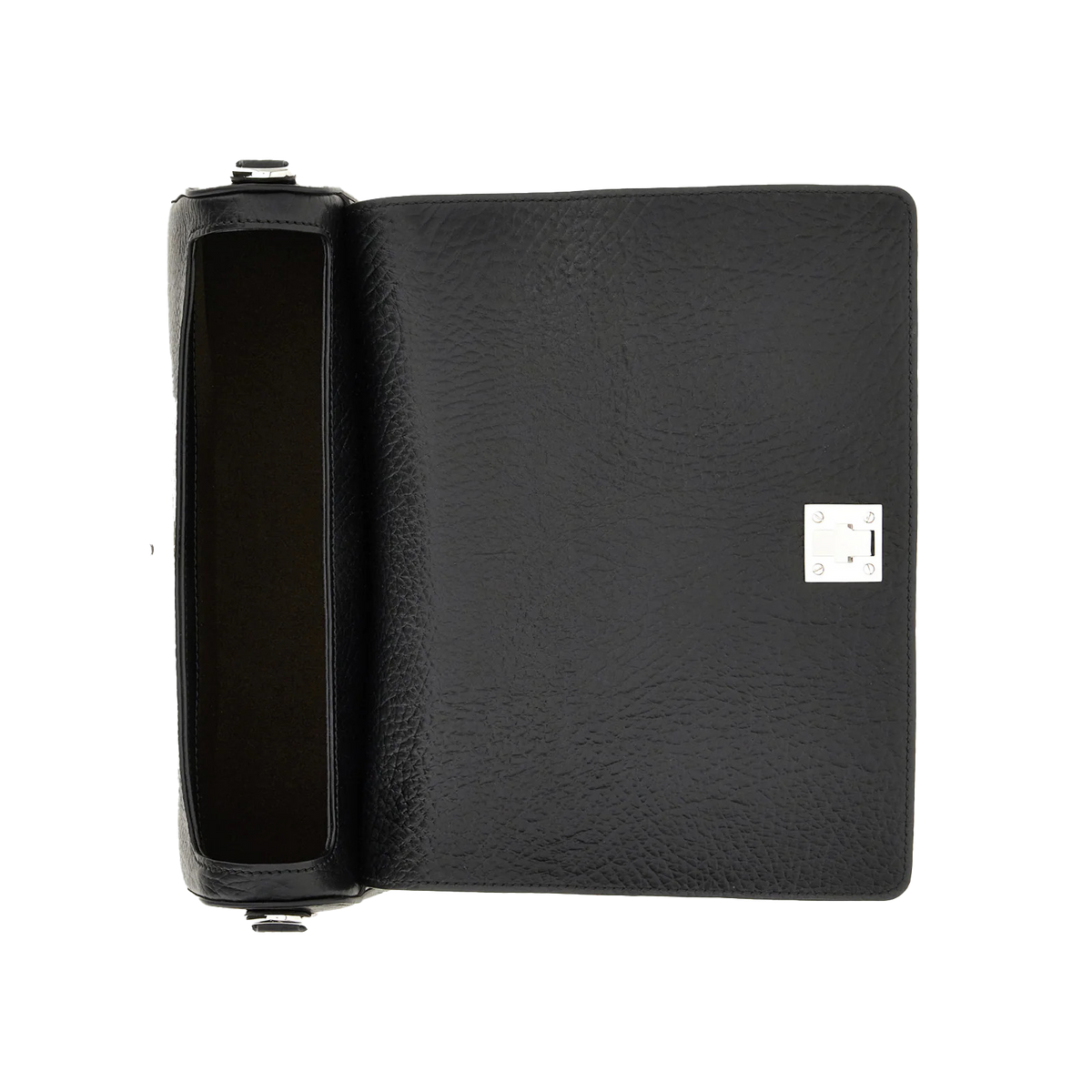 Hogan - Borsa Flap H-Turn Nero Pelle con Tracolla