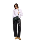 Hogan - Borsa Flap H-Turn Nero Pelle con Tracolla