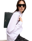 Hogan - Borsa Flap H-Turn Nero Pelle con Tracolla