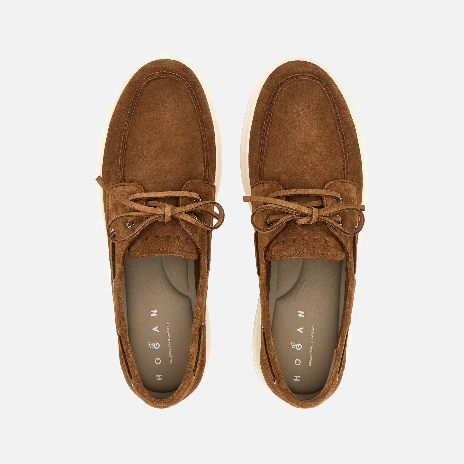 Sneakers Hogan H668 Barca uomo con soletta Memory Foam Technology.