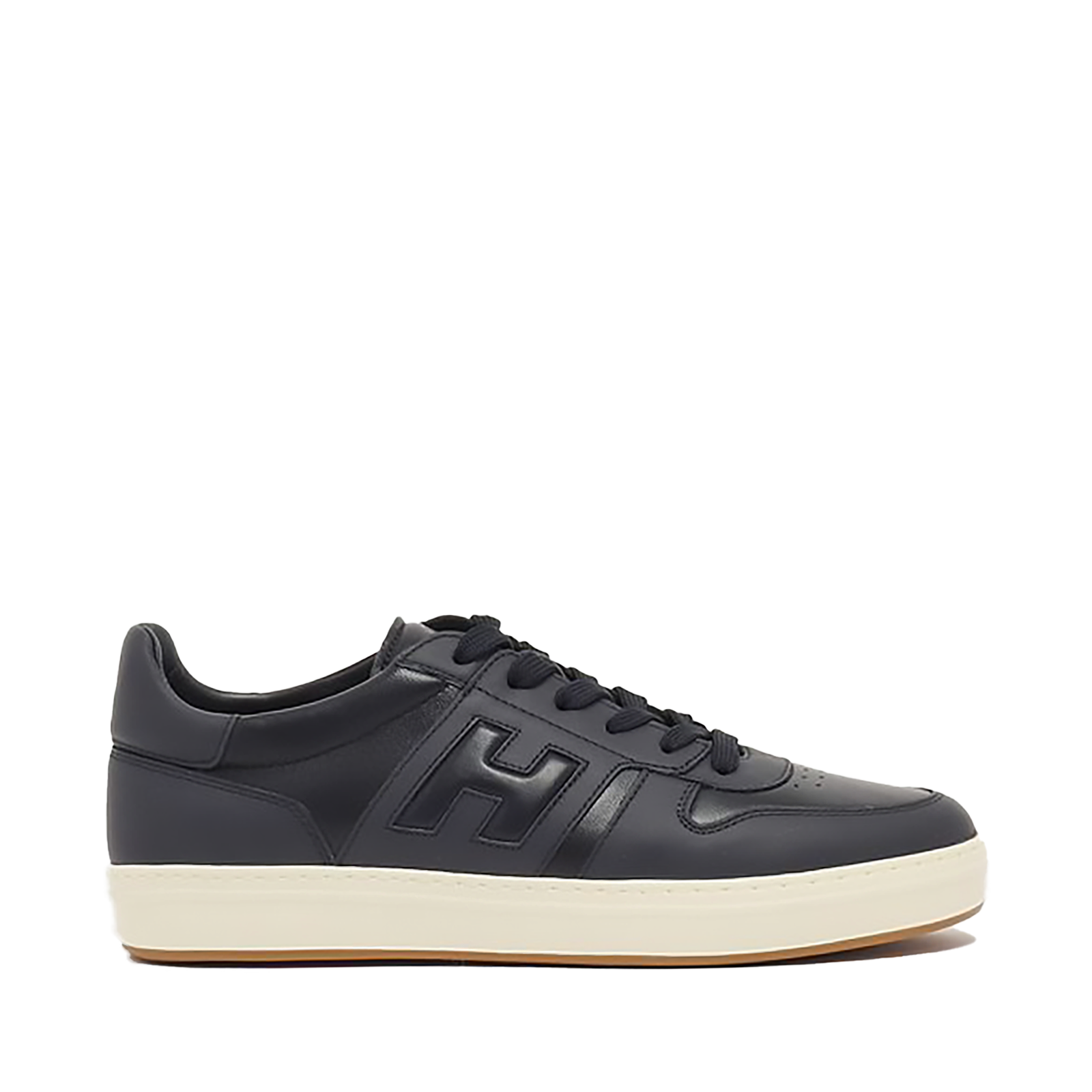 Hogan - Sneakers Uomo H-TV H668 Pelle Blu