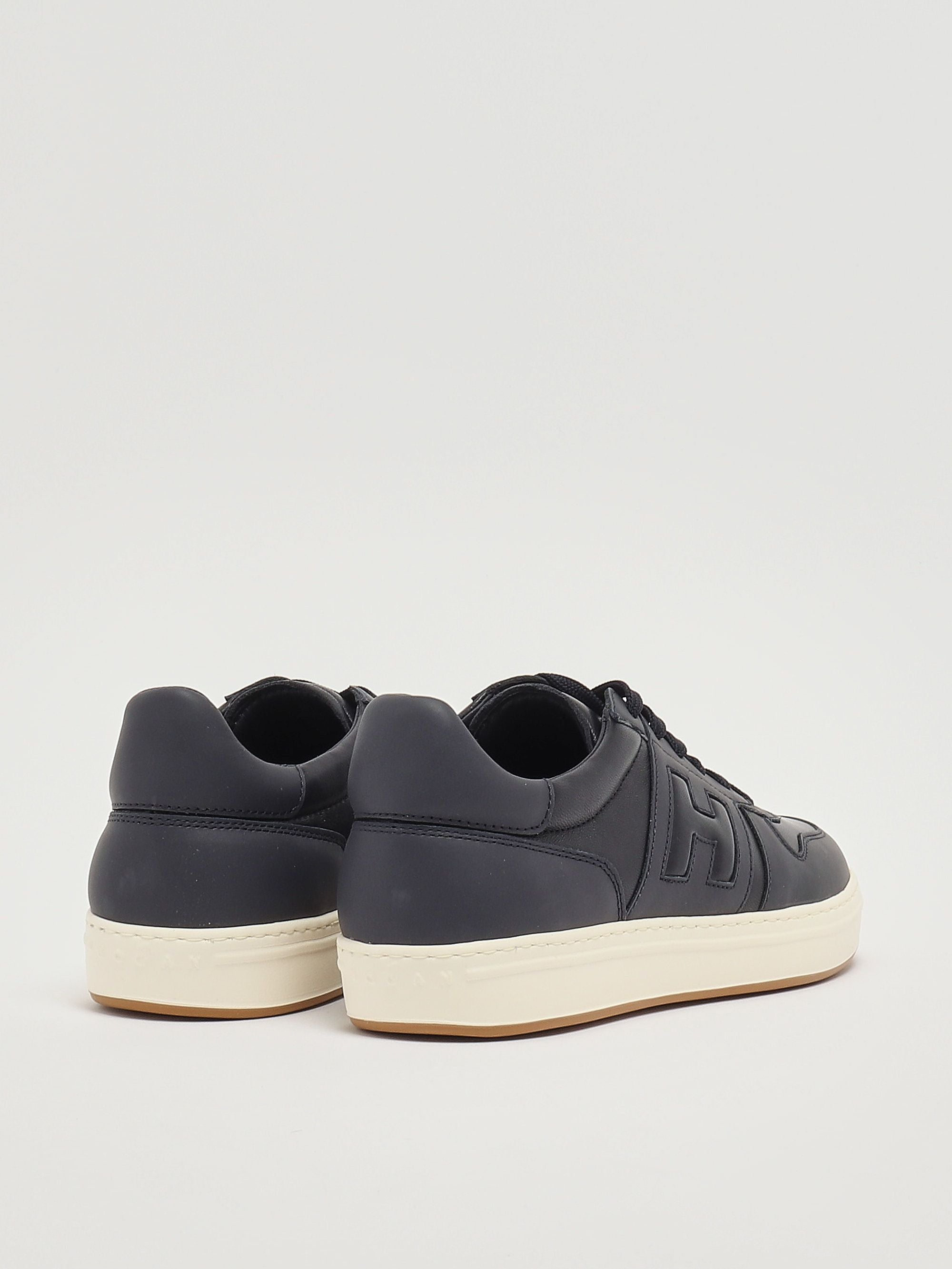 Hogan - Sneakers Uomo H-TV H668 Pelle Blu
