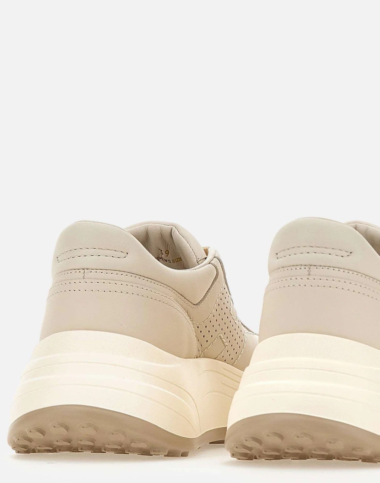 sneakers hogan donna burro dettaglio h traforata pelle