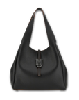 Hogan Trend borsa donna in pelle nera vista frontale