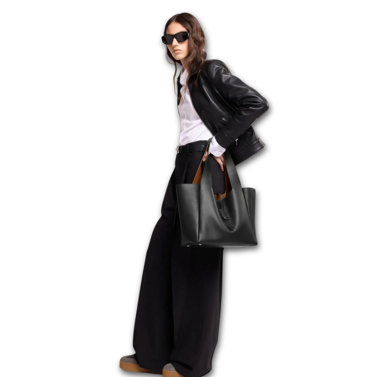 Hogan - Trend Borsa Shopping Donna Pelle Nera