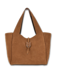Hogan - Trend Borsa Shopping Donna Camoscio Cuoio