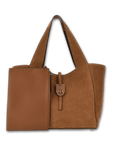 Hogan - Trend Borsa Shopping Donna Camoscio Cuoio