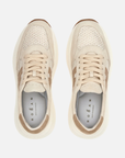 sneakers hogan beige suola platform battistrada gomma