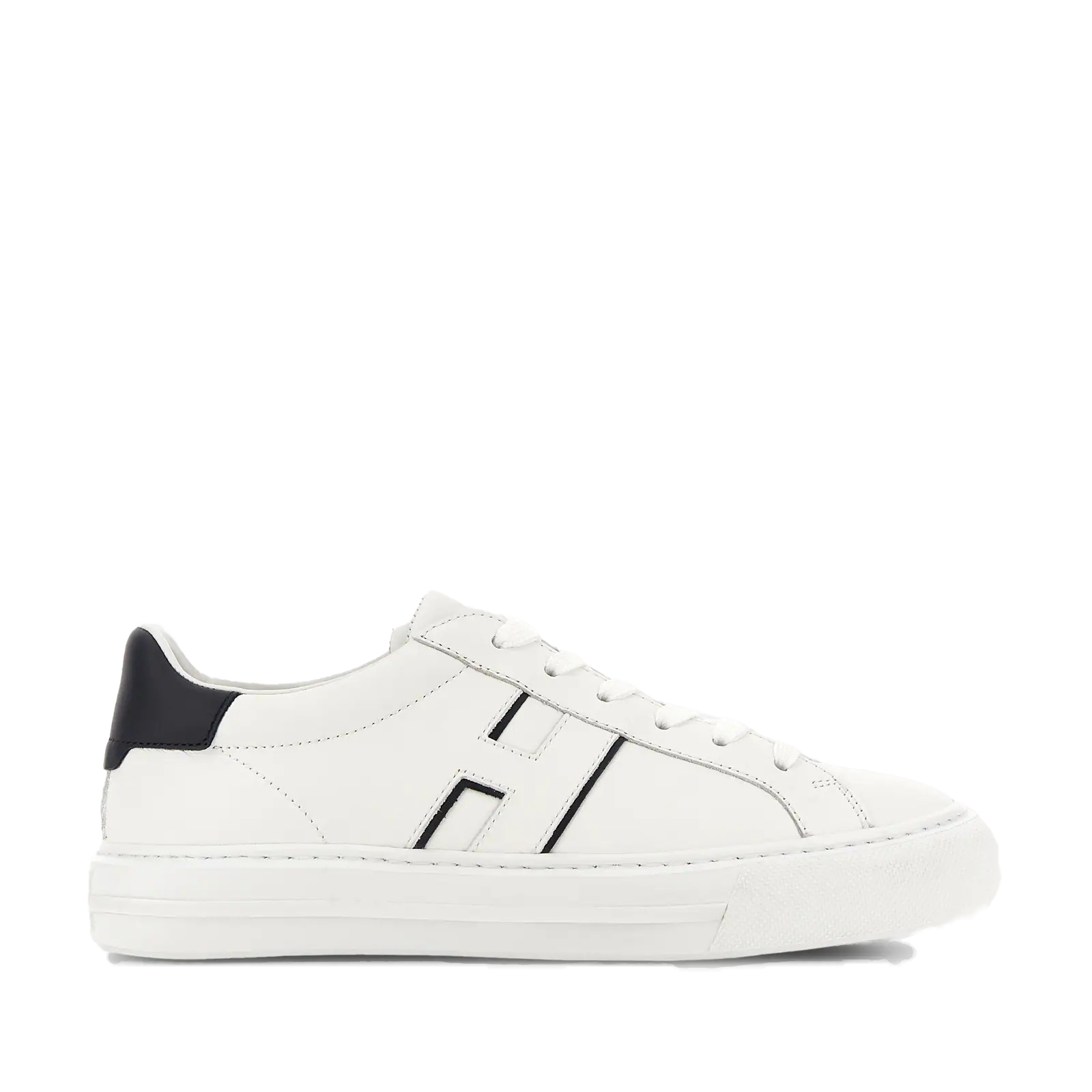 Sneakers Hogan Rebel uomo bianco HXM6910FU100ZL3014 vista laterale