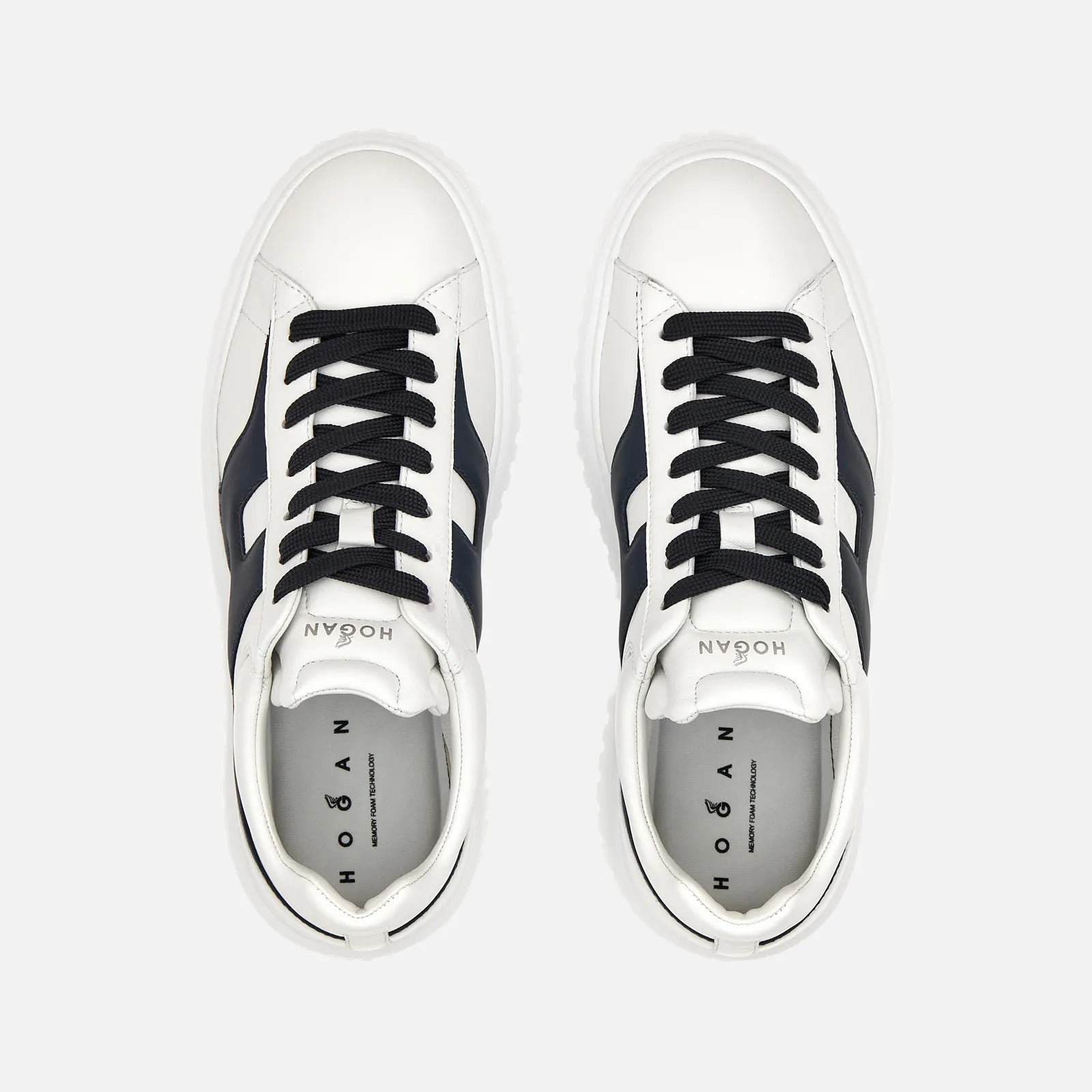 Hogan - H Stripes White