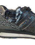 Hogan-sneaker 2610 nera con pelliccia