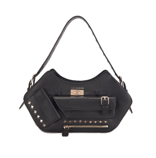 La Carrie Bag - Borsa a spalla Rock black