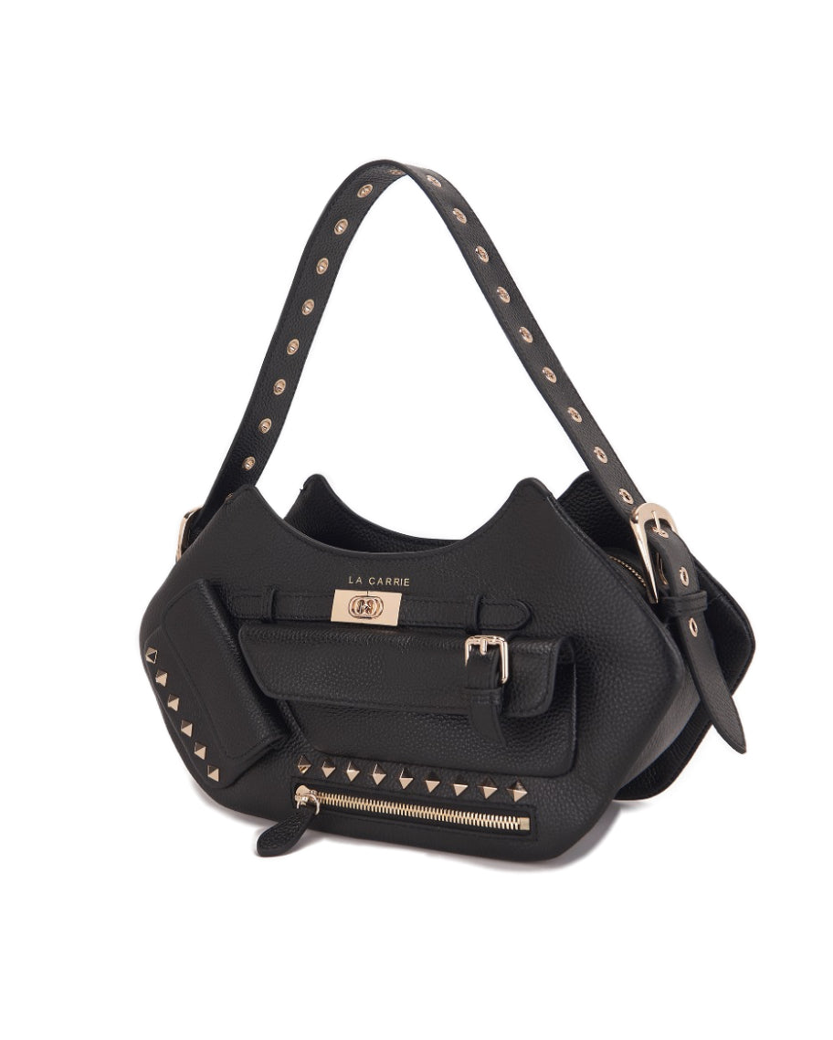 La Carrie Bag - Borsa a spalla Rock black