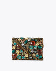 Kurt Geiger Mini Kensington Ophelia Borsa Donna Marrone Multicolor