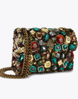 Kurt Geiger Mini Kensington Ophelia Borsa Donna Marrone Multicolor