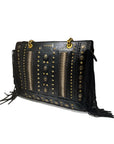 LA CARRIE BAG - BORSA A SPALLA JUNGLE BLACK