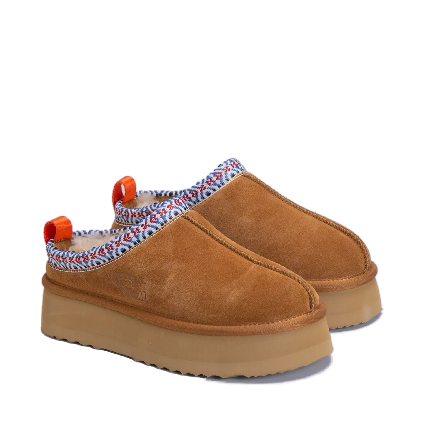 SANTINI - Ciabatta Tazz Platform Chestnut