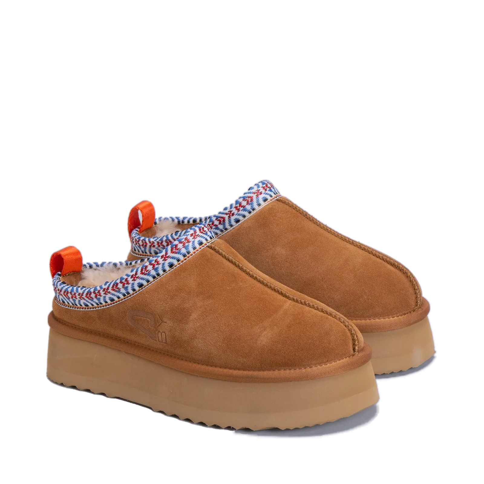 SANTINI - Ciabatta Tazz Platform Chestnut