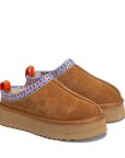 SANTINI - Ciabatta Tazz Platform Chestnut