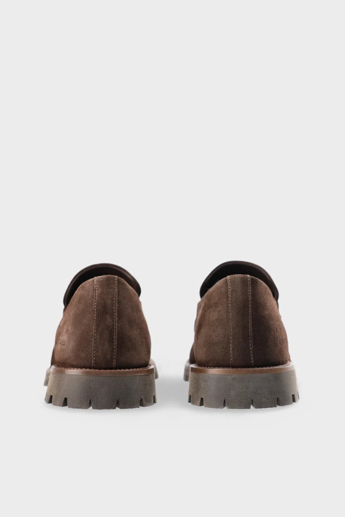 Copenhagen Studios - CPH848 Mocassino Donna Camoscio Chocolate