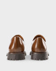 Copenhagen Studios - CPH848 Mocassino Donna in Pelle Spazzolata Cognac